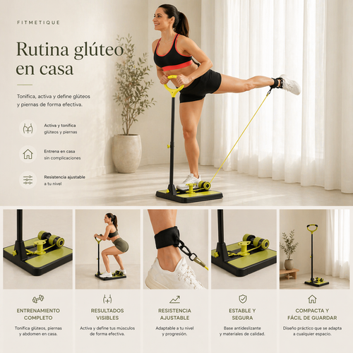 Rutina Glúteos y Piernas en casa