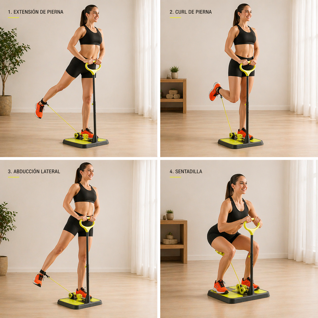 Rutina Glúteos y Piernas en casa