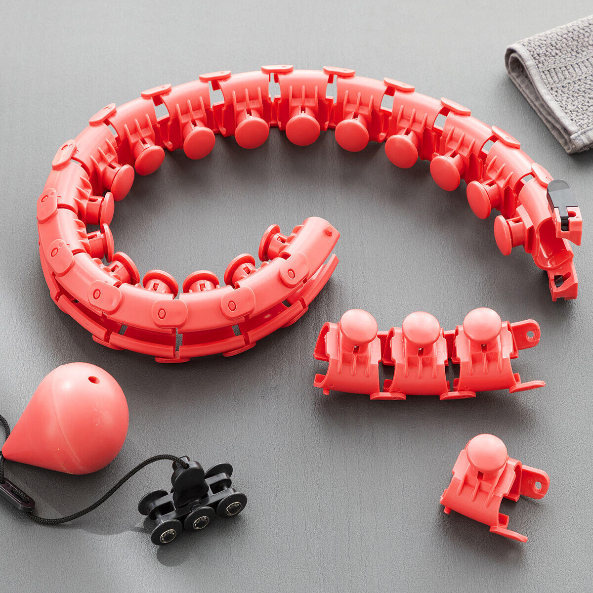 Aro de Fitness Ajustable con Peso I Wellness tool